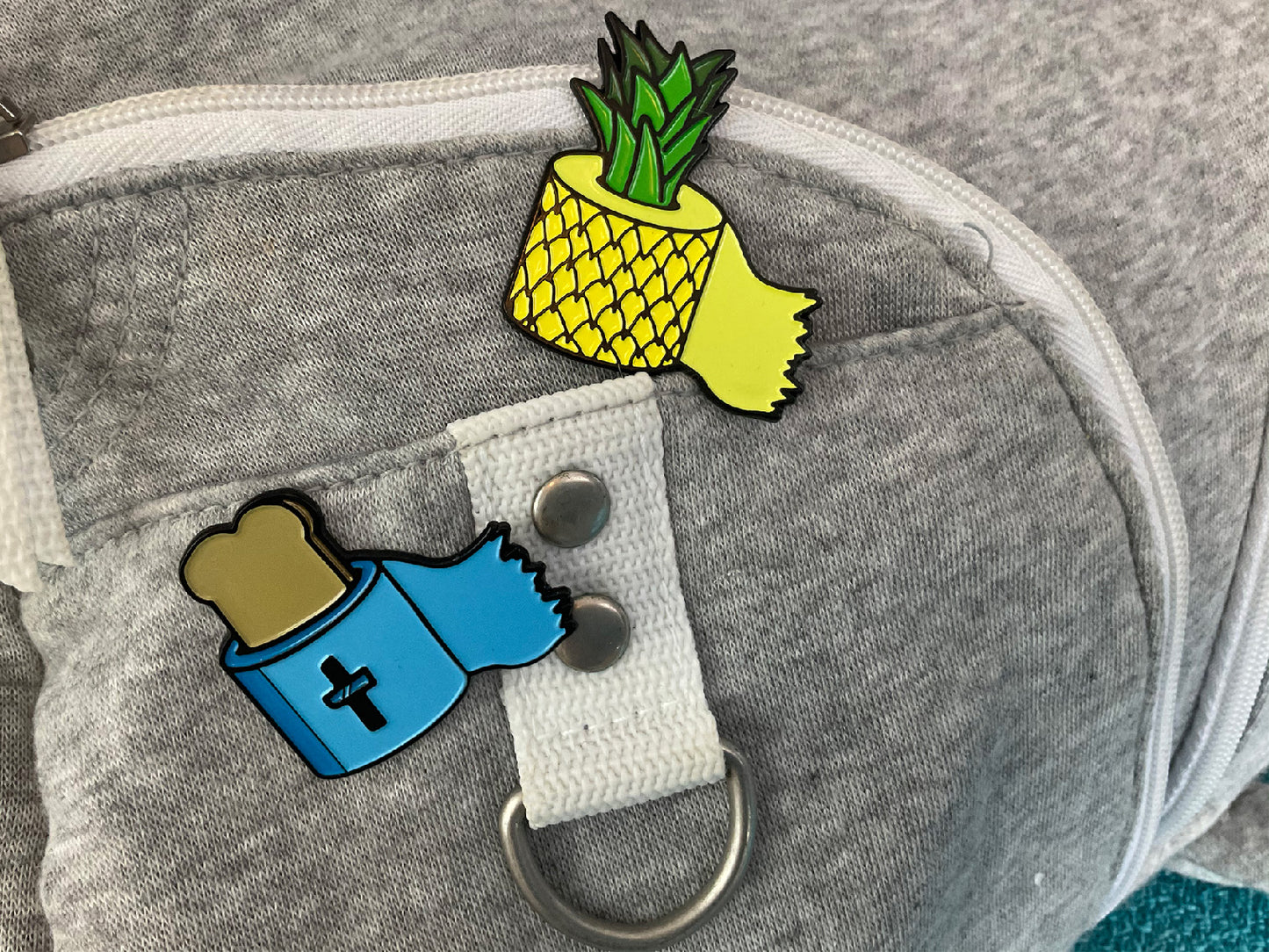 Toilet Paper Enamel Pin Blind Box image 4