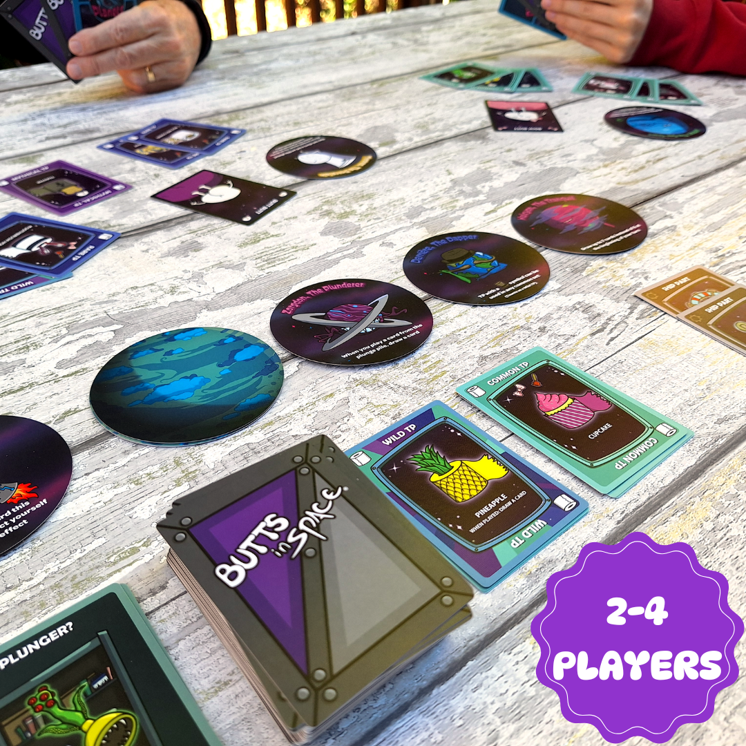 Butts in Space Galactic Edition (Includes Plungers & Planets Expansion) image 1