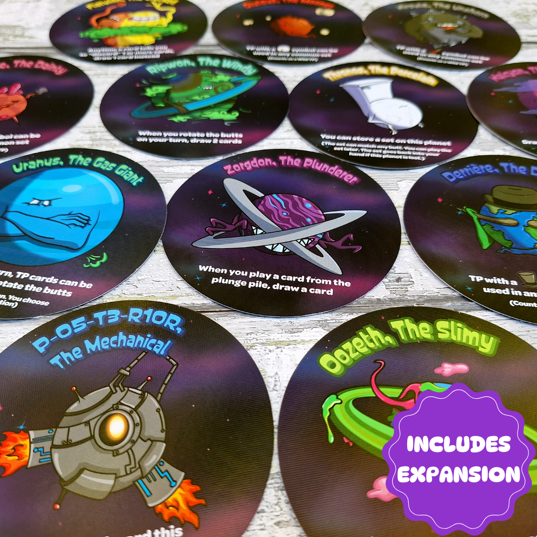Butts in Space Galactic Edition (Includes Plungers & Planets Expansion) image 4