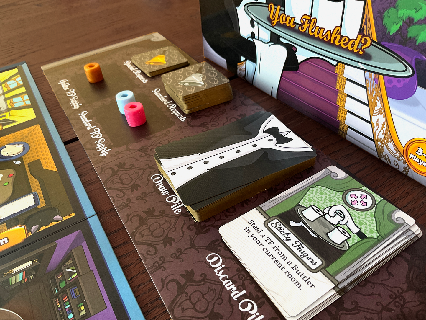 The Buttler - Funny Family Board Game for 3-5 Players