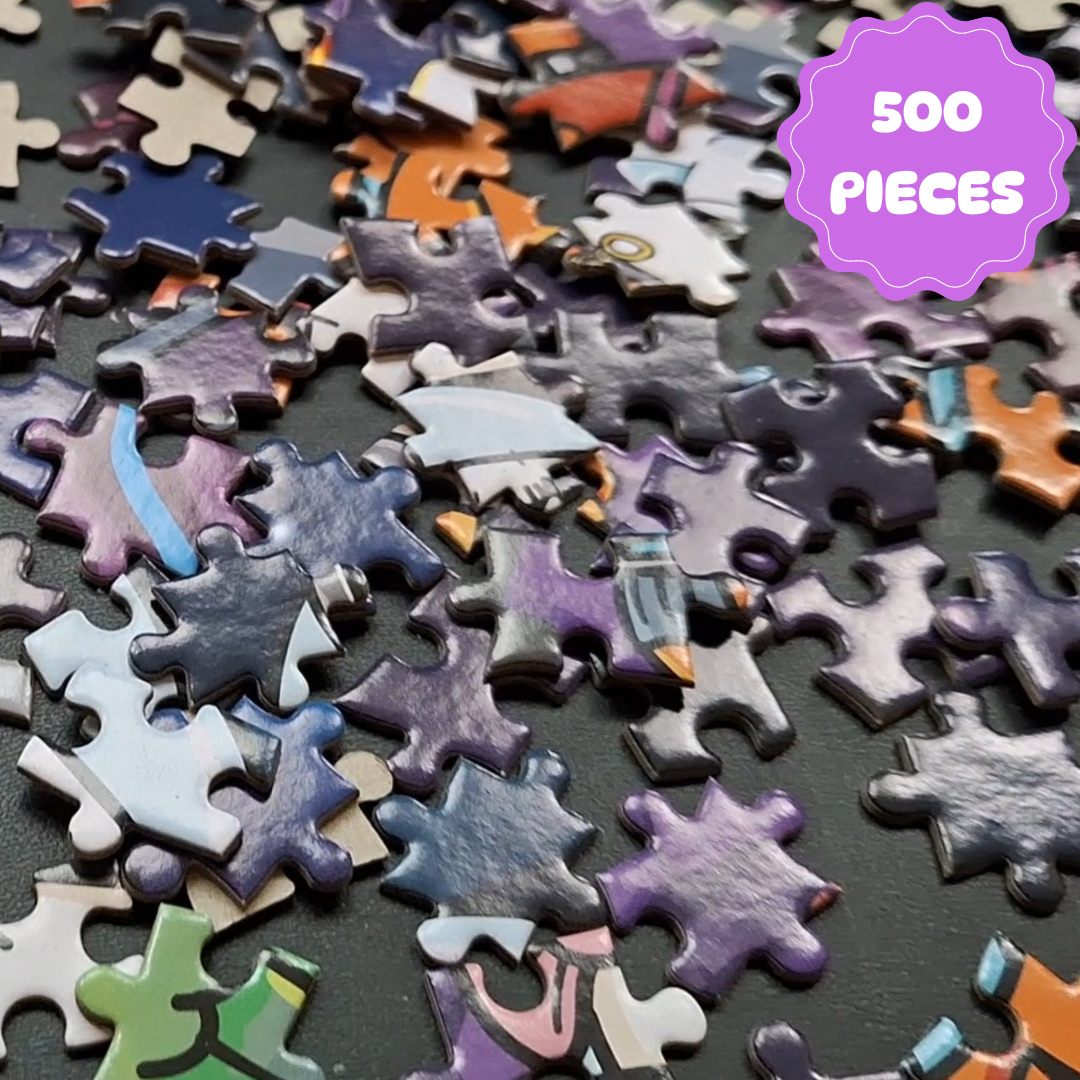Butts in Space 500 Piece Puzzle image 2